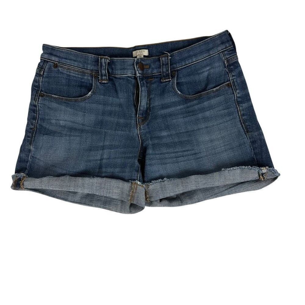 J. Crew Denim Stretch Shorts Jorts size 28